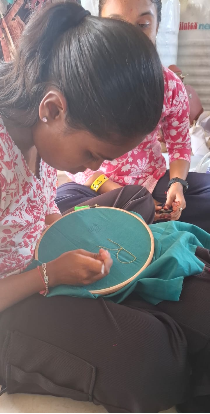 Women Empowerment Skill development sewing program Beed